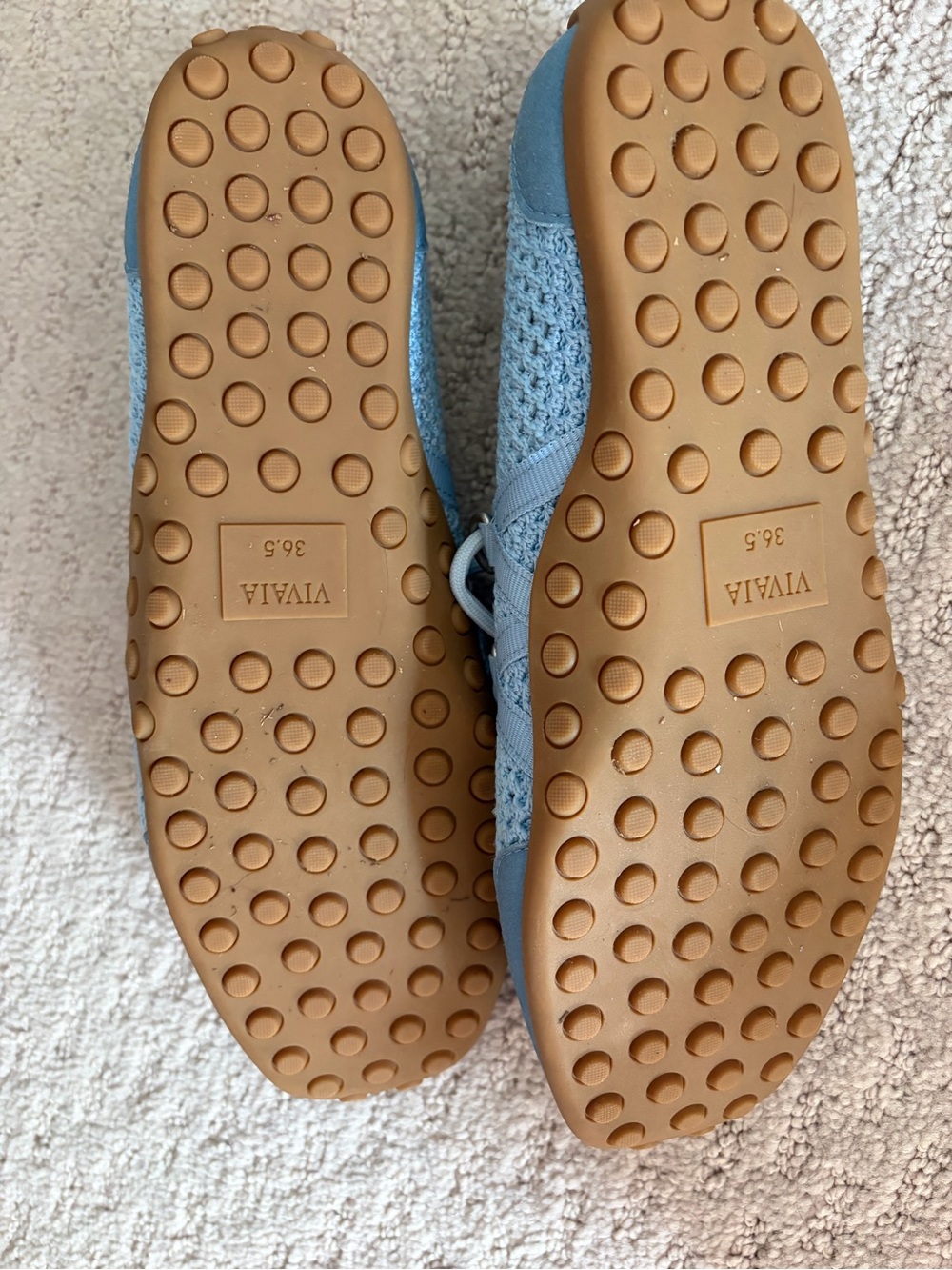 Vivaia Blue Hybrid Mary Jane Sneakers - Picture 3 of 4